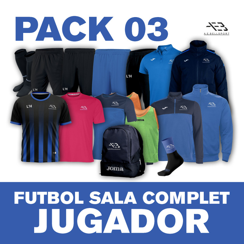 AE BELLSPORT - PACK03 JUGADOR FEDERADO